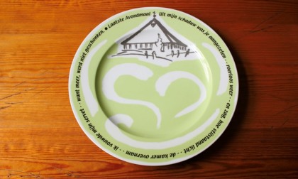 Bord voor Gemeente Alkmaar herinnering Don Bosco Kerk Alkmaar