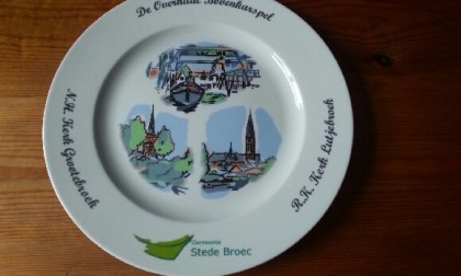 Bord voor gemeente Stede Broec